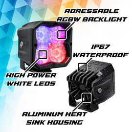 RGBW Addressable Cube Light Kit | XKmax Smartphone App
