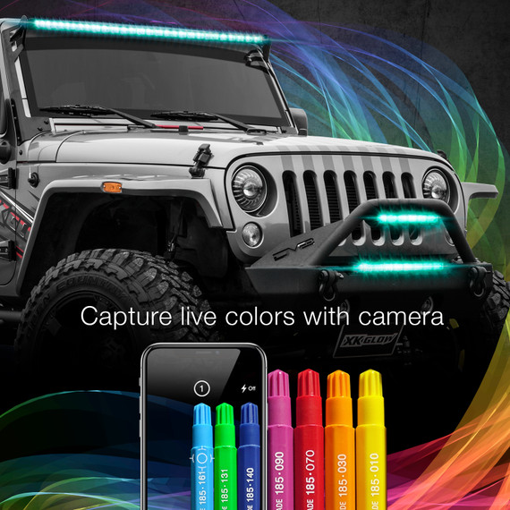 Multi-color LED Light Bars from XKGLOW