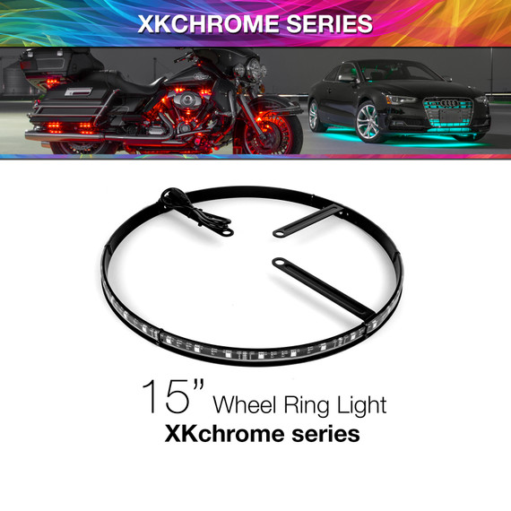 15" Wheel Ring Xkchrome App Controlled RGB Light