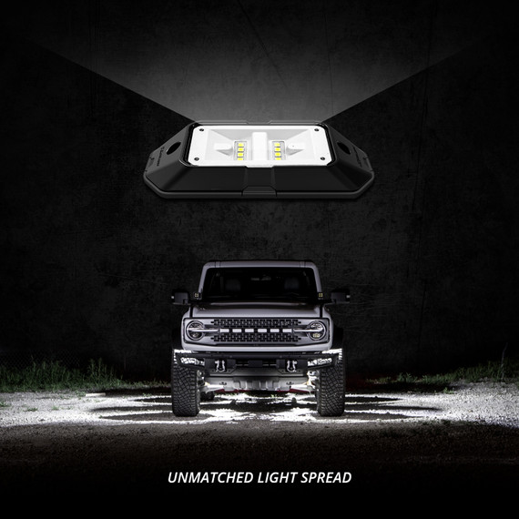 Pure White Rock Light Kit for Trucks Jeep & Bronco | XKGLOW