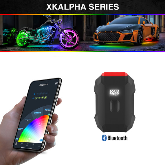 XKalpha LED Light Controller w/ Bluetooth App Control | XKGLOW