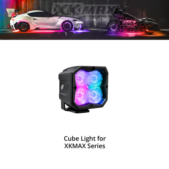 RGBW Addressable Cube Light | XKmax Smartphone App