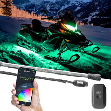 Snowmobile Underglow LED Light Kit | XKCHROME RGB Controller App