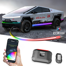 XKmax Atomix Profile LED Strip Light Kit for Tesla Cybertruck | RGB Chasing & App