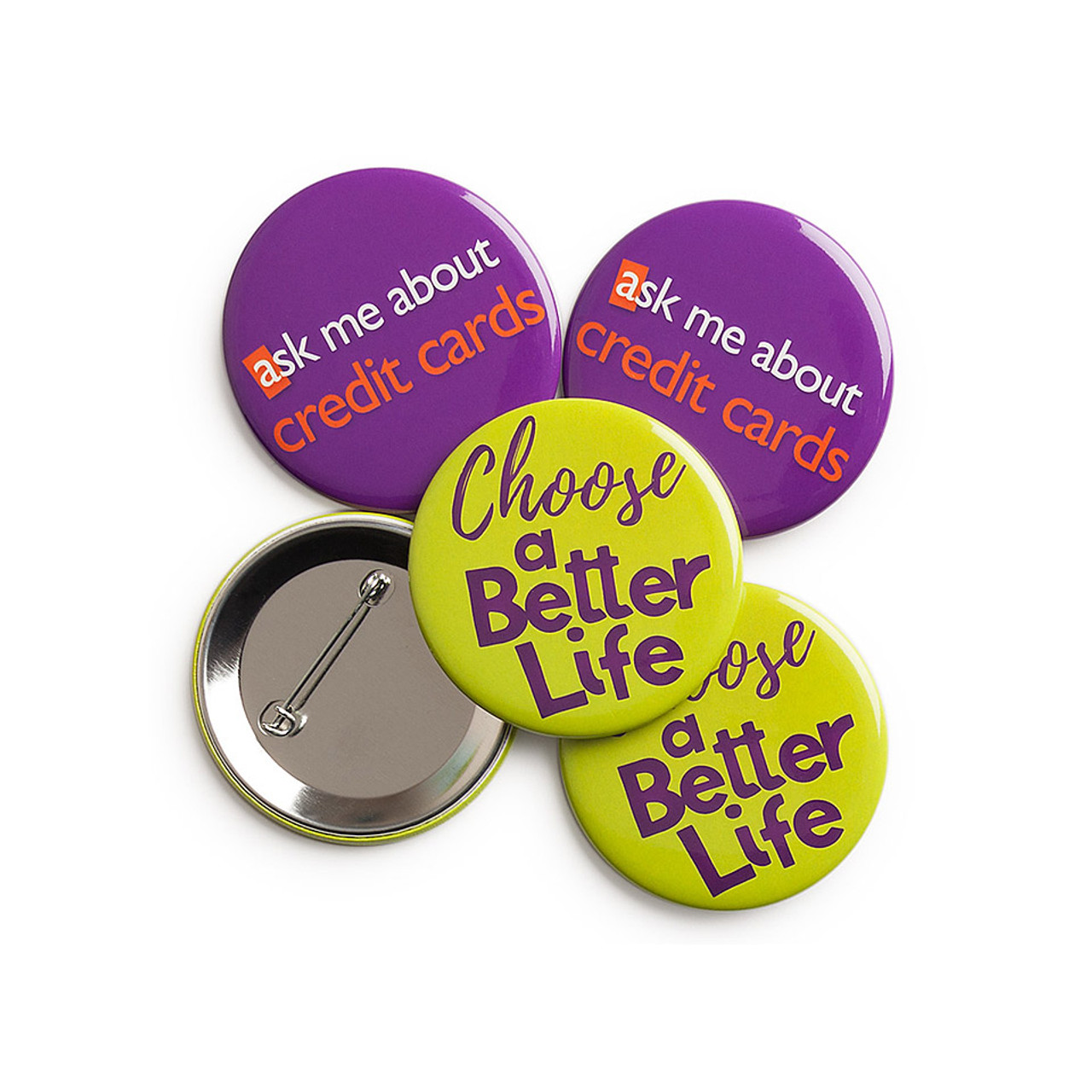 Custom Made Badges 57mm Make Badges