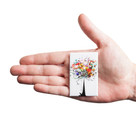 Custom Made Badges 45mm x 70mm Rectangle Vertical