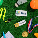 76 x 26mm Name Badge, Name Tag with Resin Dome. Gloss White 76 x 26mm Name Badge, Name Tag with Resin Dome. Gloss White