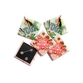 Custom Made Badges 40mm x 40mm Diamond Custom Made Badges 40mm x 40mm Diamond