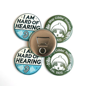 Custom Printed 57mm bottle open magnets