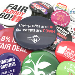 Badges: A Platform for Protest and Propaganda