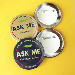 Custom Made Badges - Brisbane Botanic Gardens Experience