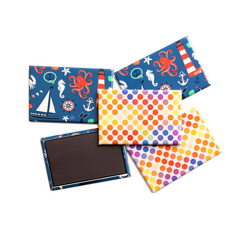 Custom Made Magnets 70mm x 45mm Rectangle Horizontal