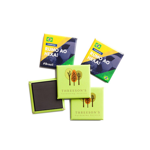 Square 40mm x 40mm Custom Made Magnets