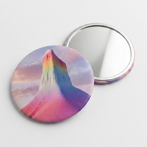 Makebadges Custom Made 75mm Pocket Mirrors