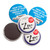 Custom 75mm Magnet badge