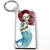 Custom Printed 30 x 70mm Key Ring