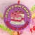 Personalised Happy Birthday Sponge Cake Badge