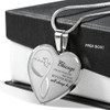 [Customized] Message Necklace: Chicago YOUR HEART WILL ALWAYS BE Necklace State Necklace |Gifteland