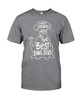 Happy Father Day Best Dog Dad Short Sleeve T-shirt | For Men and Women | Gifteland.com