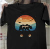[Customized] Papa Bear Kid names Short Sleeve T-shirt For Men and Women| Best Father's day Gift | Gifteland