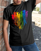 LGBT Turtle Heart Short Sleeve T-shirt | For Men and Women | Gifteland.com