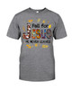 FALL FOR JESUS He Never Leaves Short Sleeve T-shirt | For Men and Women | Gifteland.com