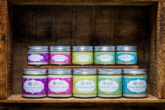 Decadent cream for dry hands, arms and legs.  Combining Olive oil, coconut oil, beeswax and aloe vera gel created a heathy healing cream.  Now you just need to choose your scent.