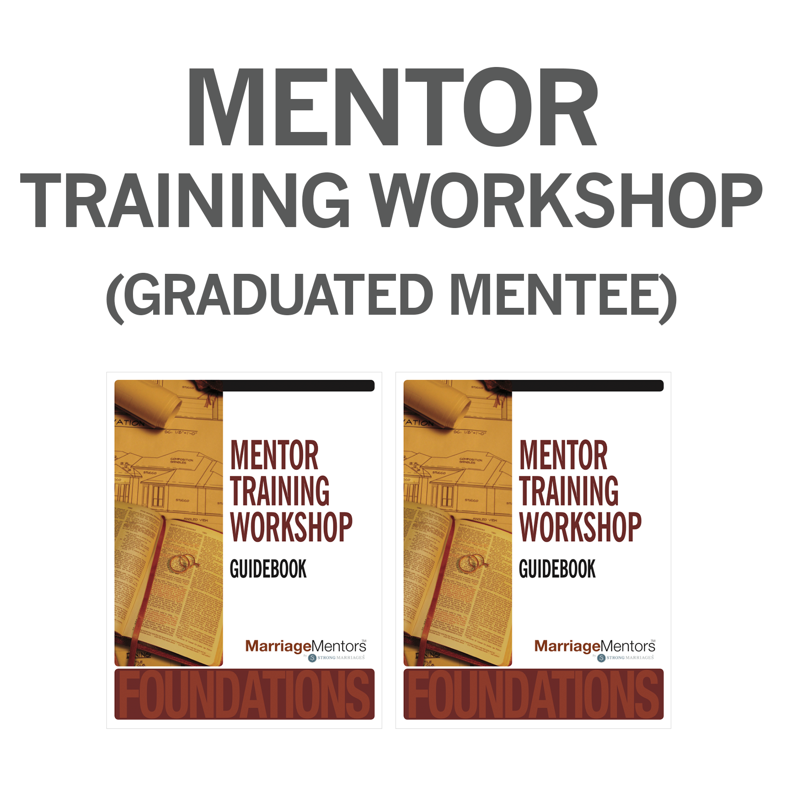 Mentoring - Strong Marriages Online Store