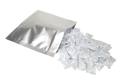 Wholesale Case (1200) Mylar/Foil Packaged 10 Gram Silica Gel Desiccant Pack