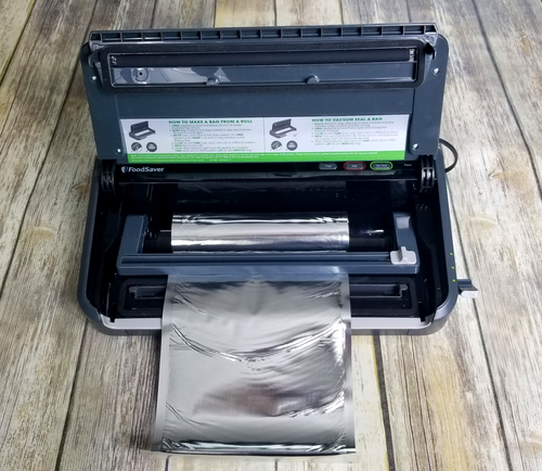 SteelPak 8"x16' FoodSaver Compatible Textured/Embossed Mylar® Vacuum Seal Roll