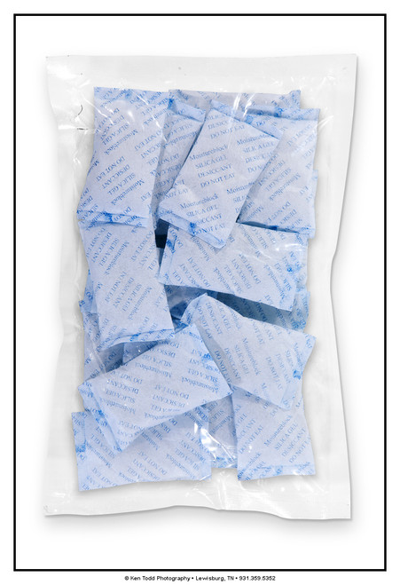 10 Gram Mylar/Foil-Packed Silica Gel Desiccant Pack (Protects 470 Cu. In.) - Huge Quantity Discounts from 10 to 2000!!