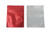 (3000) 3.5"x4.5" 5 Mil Clear Front Red Back Ziplock Zip Seal Mylar Bags - Wholesale Case