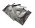 (2000) SteelPak FoodSaver Compatible Textured/Embossed 6"x10" 1 Pint Mylar Vacuum Bags (Patented; Full Case)