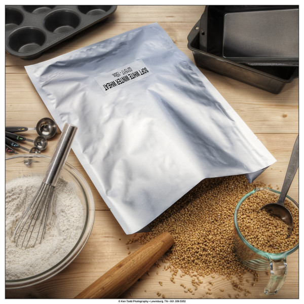 (50)  5 Mil ShieldPro Mylar Bags (1 Gallon 10"x16"x4") + (50) Oxygen Absorbers (300 cc) (250lb Kit)