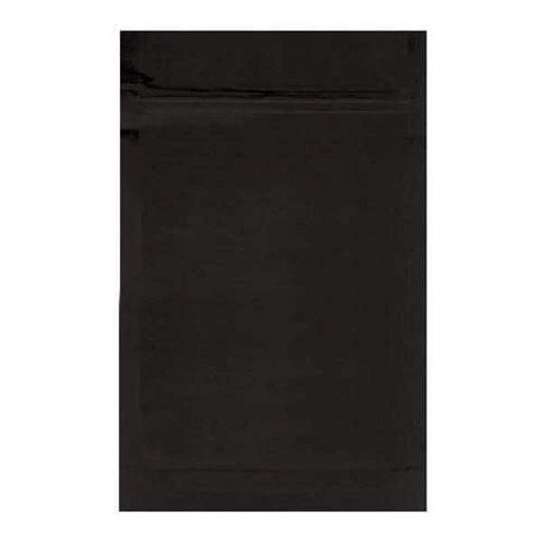 5 Mil 8"x12" Solid Black (50 count) Zip Seal Mylar® Bag
