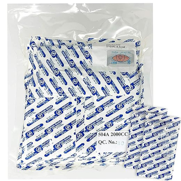 2000cc Oxyfree Oxygen Absorbers (10 total)- 1 Pack of 10