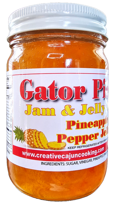 Gator Pickles® Jam & Jelly Works Pineapple Pepper Jelly Gator Pickles® Jam & Jelly Works Pineapple Pepper Jelly
