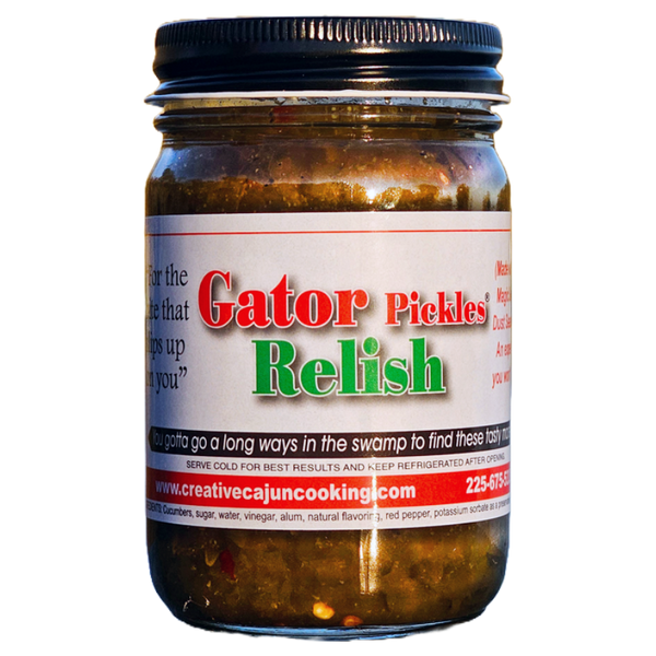 Gator Pickles® Relish - Creative Cajun Cooking