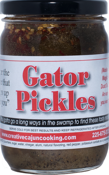 Cajun Gator Pickles – Sweet & Spicy Louisiana Pickled Vegetables