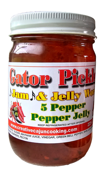 Gator Pickles® Jam & Jelly Works 5 Pepper Jelly
