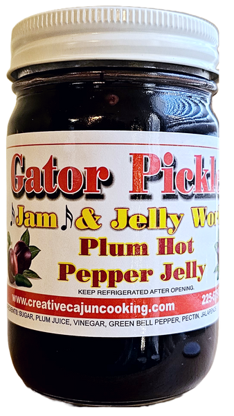 Gator Pickles® Jam & Jelly Works Plum Hot Jelly