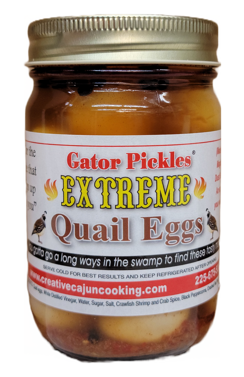 Gator Pickles EXTREME Quail Eggs