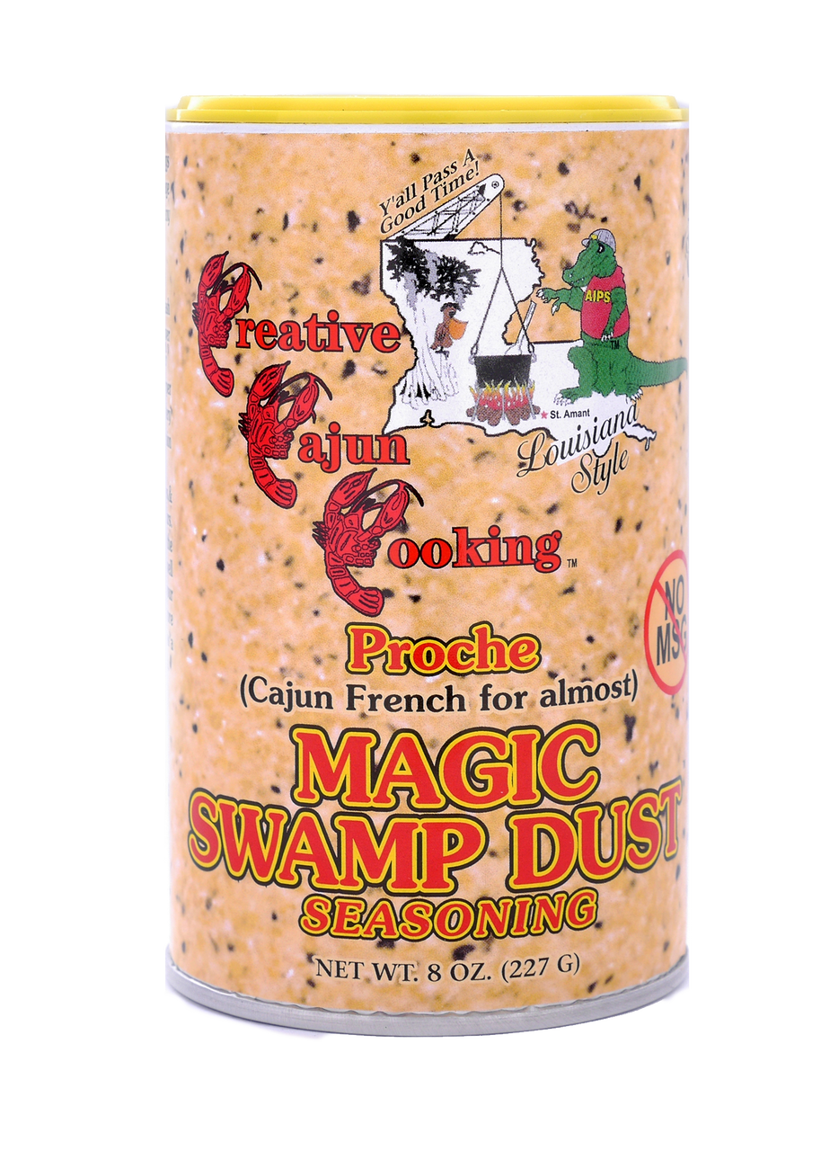 "Proche" Magic Swamp Dust Seasoning with no MSG Creative Cajun Cooking