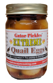 Gator Pickles EXTREME Quail Eggs