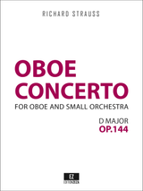 Strauss Concerto in D major for Oboe and Small Orchestra, AV 144, TrV 292 sheet music.