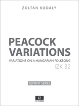 Kodaly: Peacock Variations , sheet music, score and parts