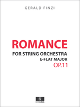 Finzi: Romance for String Orchestra, score and parts
