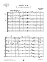Finzi - Romance Op.11 sheet music, for Strings, score and parts