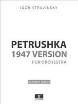 Stravinsky - Petrushka 1947 Revised Version sheet music score and parts