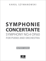 Szymanowski Symphonie Concertante, Score and Parts